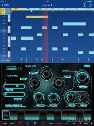 KORG Gadget 1.0.2 Различные синтезаторы и драм-машины