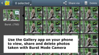 Burst Mode Camera 1.42 Камера для серийной съёмки
