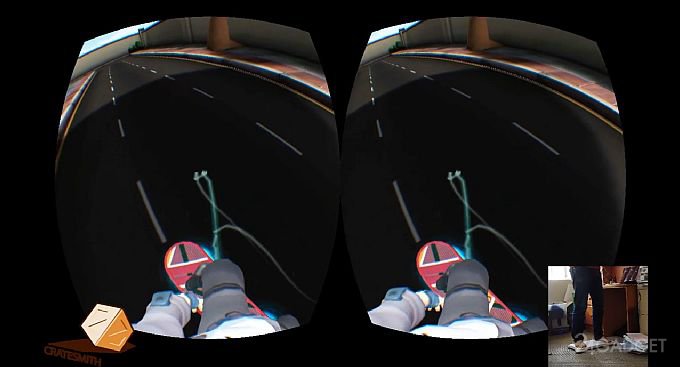 Oculus Rift позволит прокатиться на летающем скейтборде (видео)