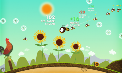 Bee Leader 1.0.0.3 Стань лидером пчёл и помоги им наполнить свои улья мёдом!