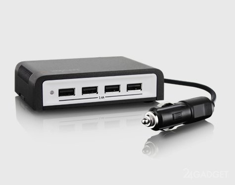 USB-хаб для автомобиля (4 фото)