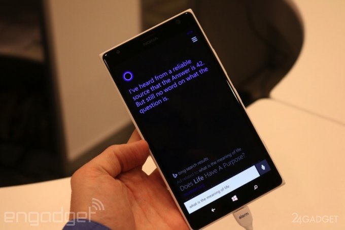 Первые впечатления от Cortana - голосового ассистента в Windows Phone 8.1 (8 фото + 2 видео)