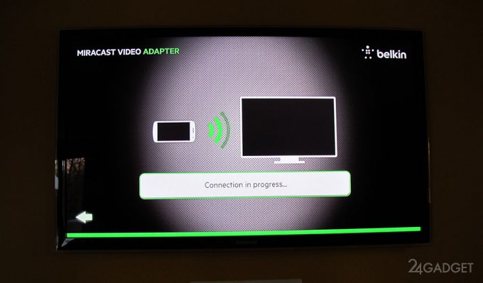 Обзор беспроводной ТВ-приставки Belkin Miracast