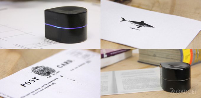 Интересный проект миниатюрного печатающего робота на kickstarter (7 фото)