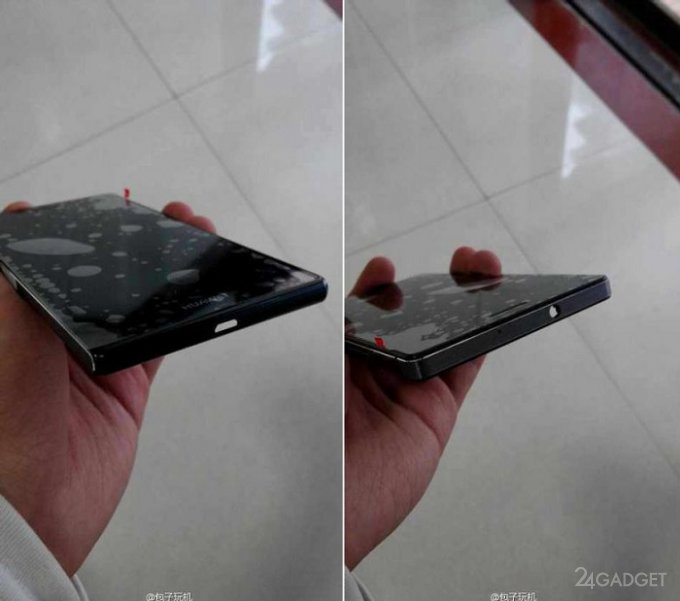 Первые изображения смартфона Huawei Ascend P7 (3 фото)