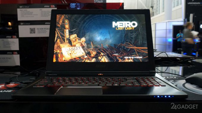 MSI GS60 Ghost - еще один мощный игровой ноутбук в тонком корпусе