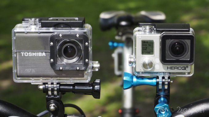 Toshiba бросает вызов GoPro - обзор новой экшен-камеры