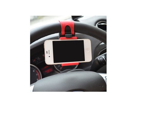 Универсальное крепление для смартфона на руль (5 фото)