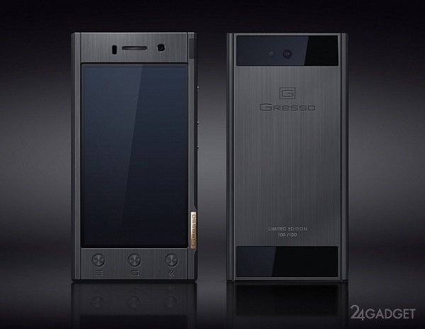 Новые люкс-смартфоны от Gresso (4 фото)