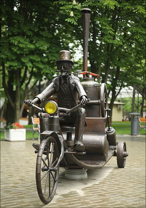 «Паровая машина» и день стимпанк культуры в Бабушкинском парке (25 фото)