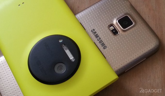 Galaxy S5 проиграл в качестве съемки Lumia 1020 (видео)