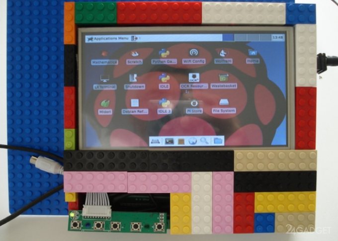 Самодельный планшет на базе Raspberry Pi (2 фото + видео)