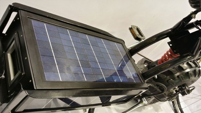 Электробайк на солнечных батареях для пересеченной местности (18 фото + видео)