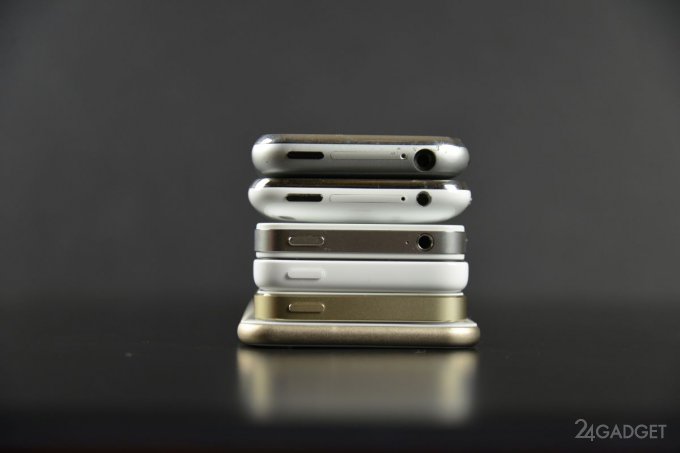 Сравнение iPhone 6 с популярными смартфонами (12 фото)