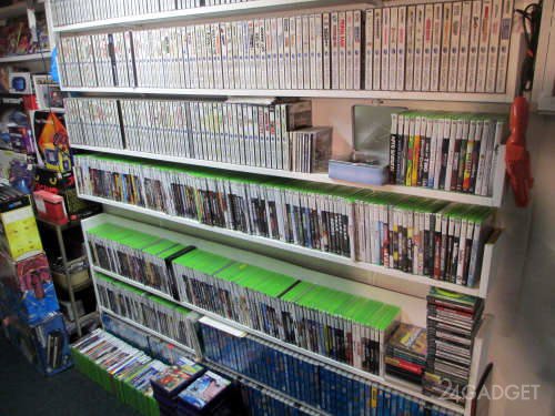Самая большая коллекция видеоигр выставлена на аукцион (9 фото)