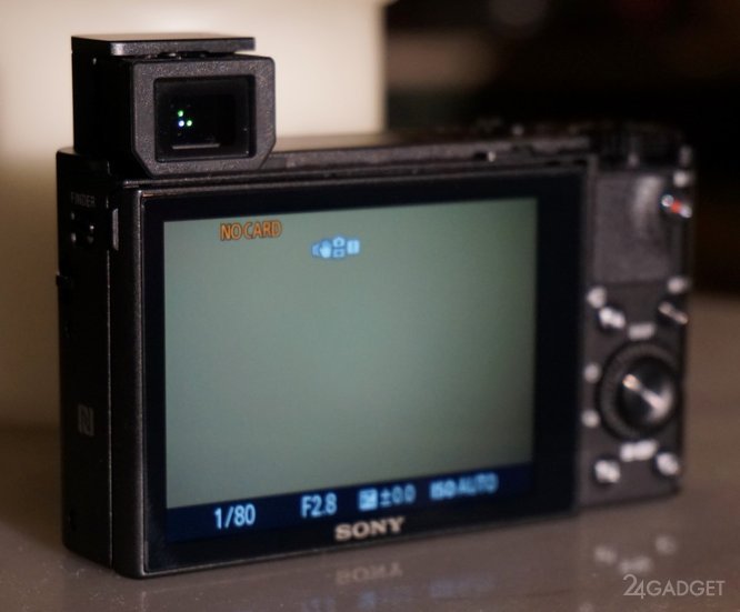 Cyber-shot RX100 III - профессиональная фотокамера в компактном корпусе