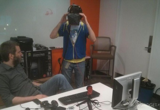 Прототип шлема виртуальной реальности от Valve (5 фото)