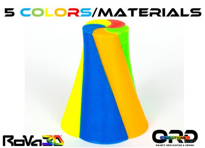 3D-принтер для многоцветной печати (2 фото + видео)