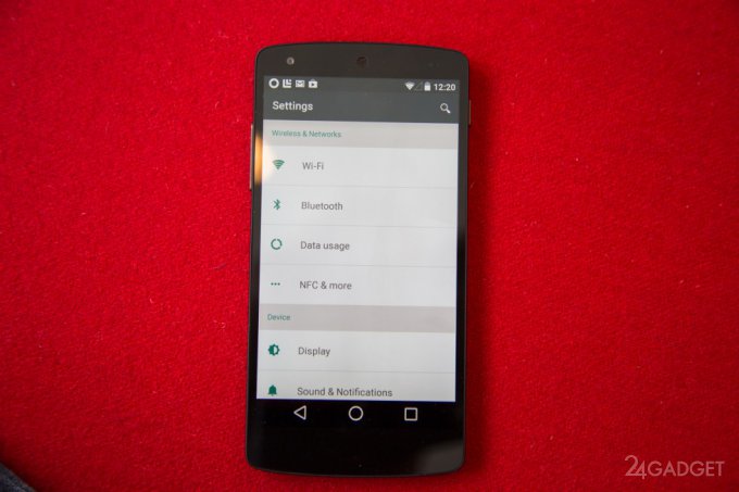 Новый интерфейс Android 5.0 L (11 фото + видео)