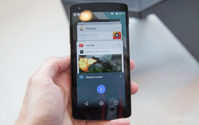 Новый интерфейс Android 5.0 L (11 фото + видео)