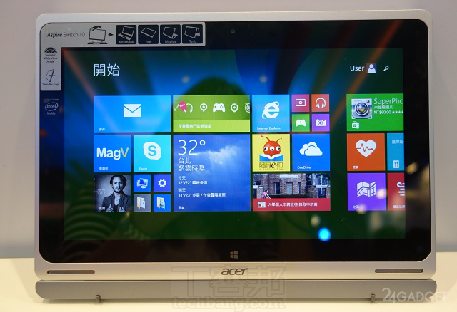 Стартовали продажи трансформера Acer Aspire Switch 10 (11 фото)