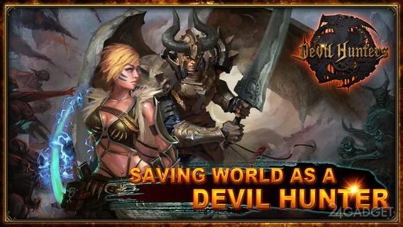 Devil Hunters - Dark Adventure of Heroes 1.2.0 Спаси мир от злого демона Senunos