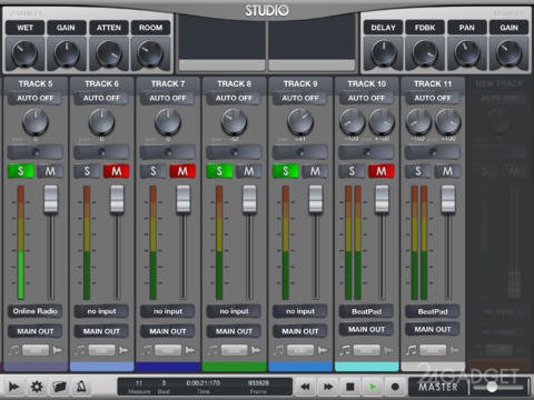 Studio 2 2.2.1 Музыкальный редактор