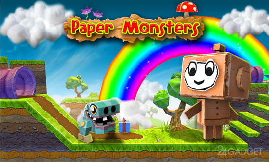 Paper Monsters 1.0.0.1 Приключения в бумажном мире