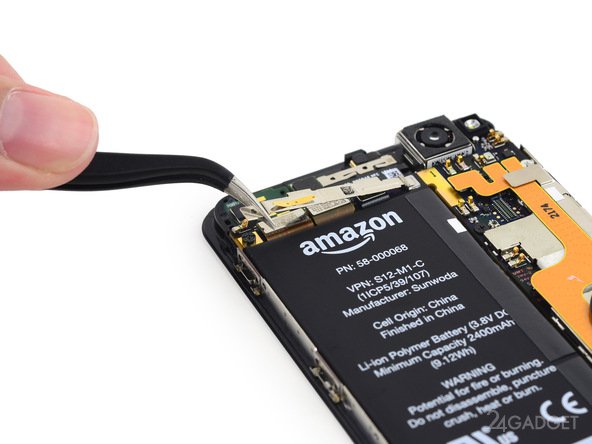 Amazon Fire Phone repair can fly into a penny (17 photos)
