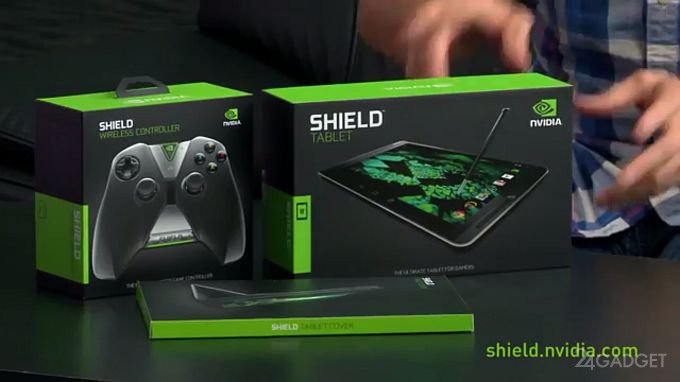 Игровой планшет Nvidia Shield Tablet поступил в продажу (видео)