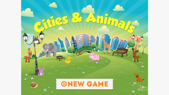 Cities and Animals. Hidden Objects Game 1.1 Спрятанные объекты для детей
