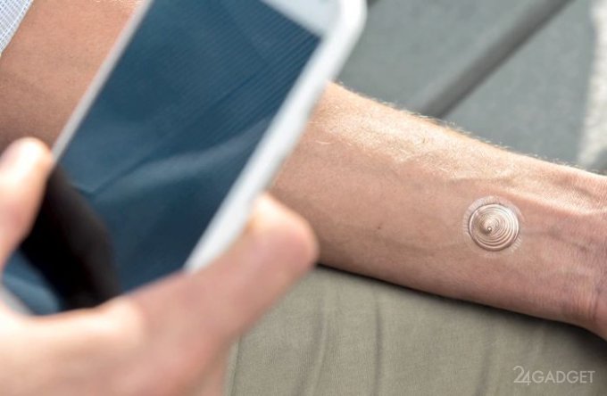 Цифровая татуировка для управления смартфоном (2 фото + видео)