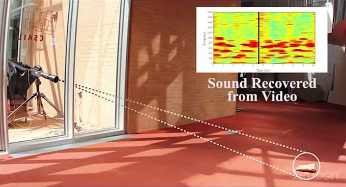 Инженеры MIT создали "визуальный микрофон" (видео)