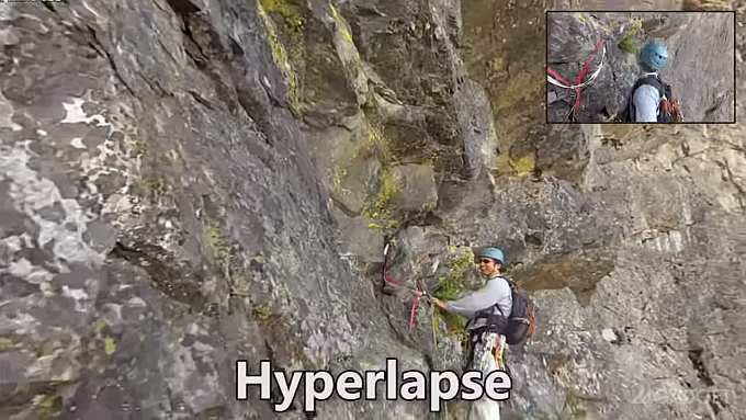 Технология Hyperlapse, улучшающая изображение с экшн-камер (видео)