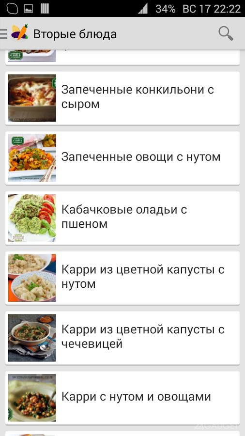 Вегетарианские рецепты 1.0 Сборник рецептов на русском языке