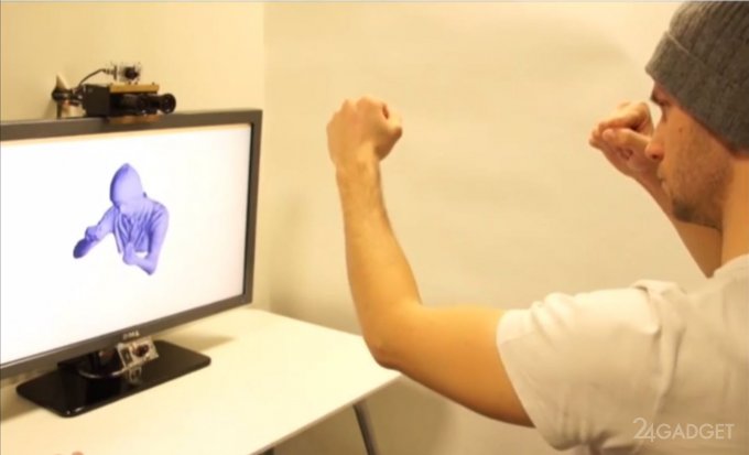 Исследователи Microsoft превратили камеру смартфона в аналог Kinect (видео)