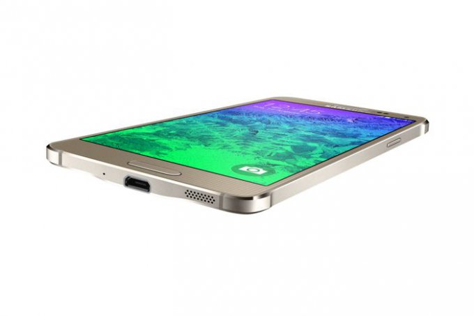 Samsung Galaxy Alpha официально представлен (5 фото)