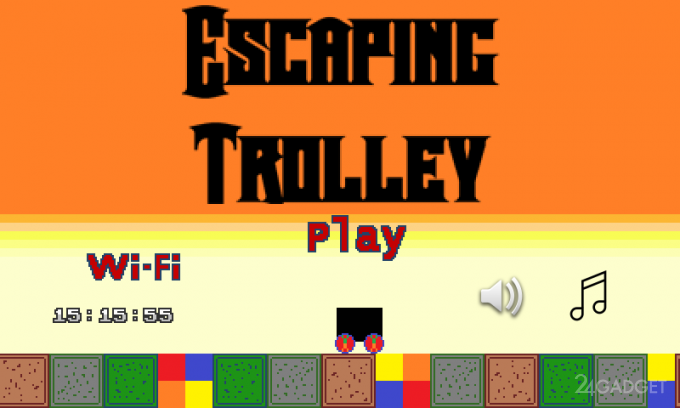 Escaping Trolley 1.1.1 Выкрутасы на угольной тележке