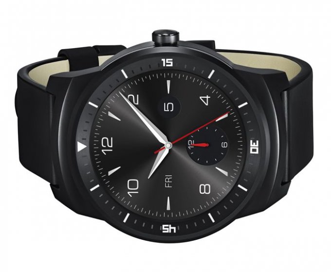 Характеристики и фото круглых часов LG G Watch R (6 фото)