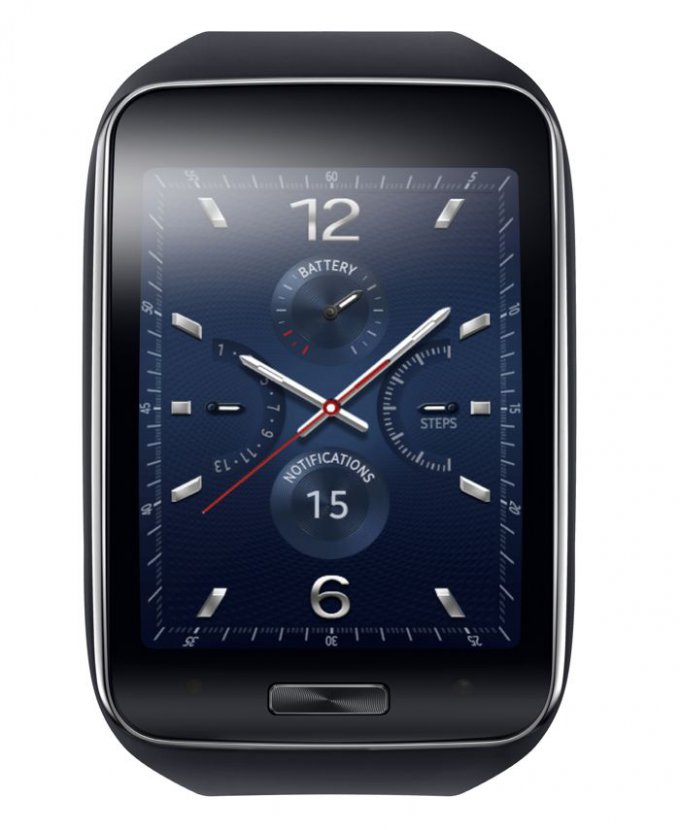 Умные часы Gear S или Samsung снова гнёт дисплеи (4 фото)