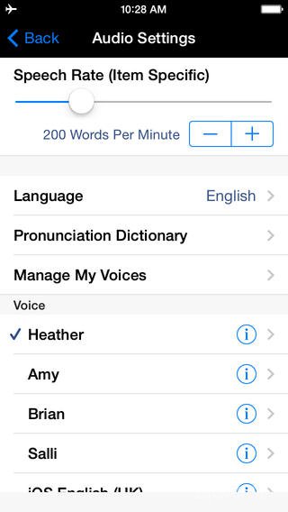 Voice Dream Reader 3.1.1 Лучшая программа преобразования текста в речь для iOS