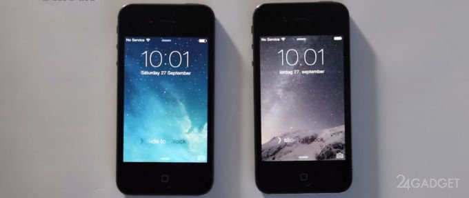 Стоит ли обновлять iPhone 4S до iOS 8.0.2? (видео)