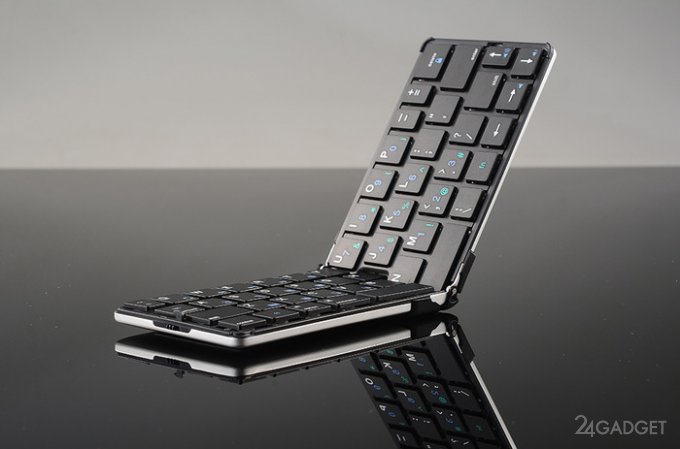 Складная клавиатура для смартфонов и планшетов (8 фото + видео)