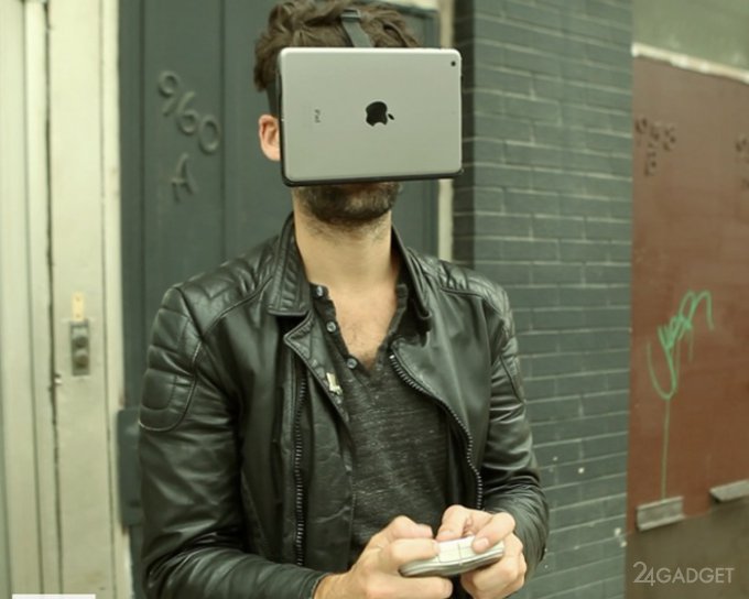 Шлем виртуальной реальности для устройств Apple (2 фото + видео)