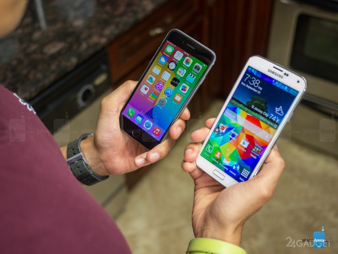 iPhone 6 против Galaxy S5: тест скорости (видео)