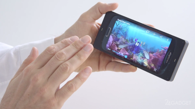 Новая технология жестового управления смартфоном (видео)