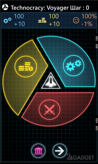 Technocracy: Voyager 1.0.0.0 Увлекательная стратегия с необычной концепцией