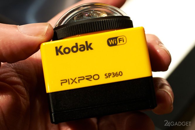 Kodak PixPro SP360 - экшен-камера с обзором в 360 градусов (5 фото + видео)