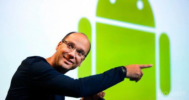 Основатель Android покинул компанию Google