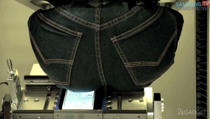 Гнётся ли Galaxy Note 4 в кармане джинсов? (видео)